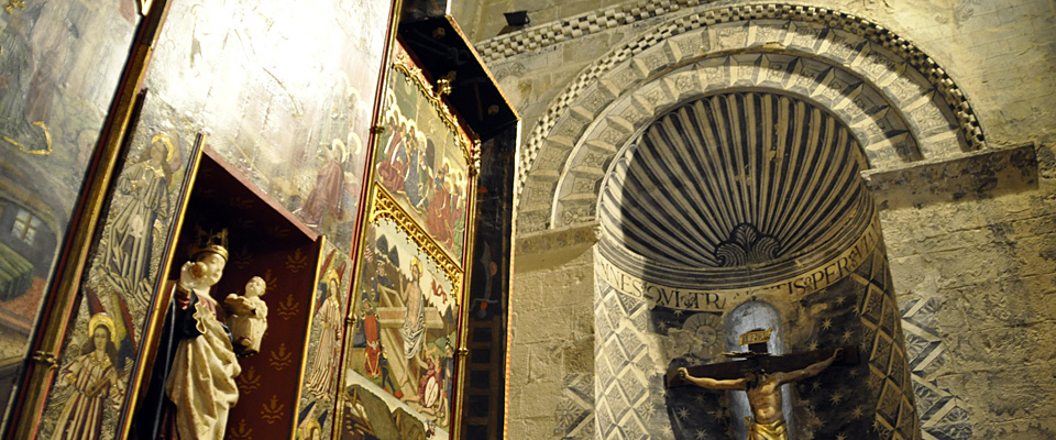 Iglesia de Santa María en Santa Cruz de la Serós