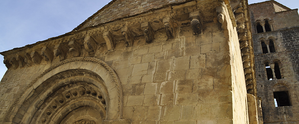 Iglesia de Santa María en Santa Cruz de la Serós