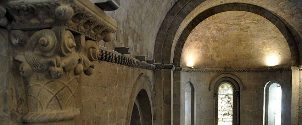 Iglesia de Santa María en Santa Cruz de la Serós