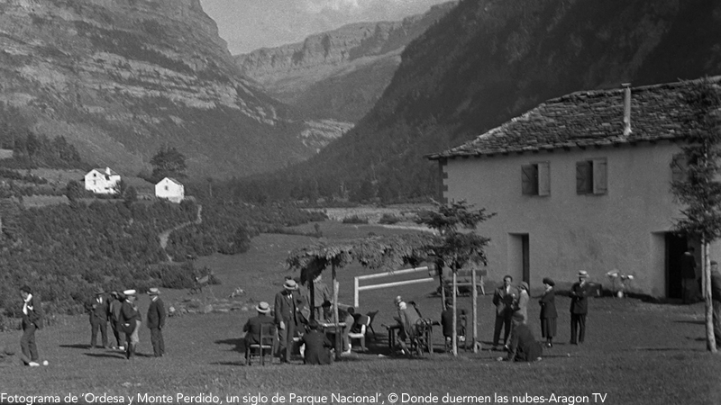 Fotograma de ‘Ordesa y Monte Perdido, un siglo de Parque Nacional’, de Donde duermen las nubes-Aragon TV