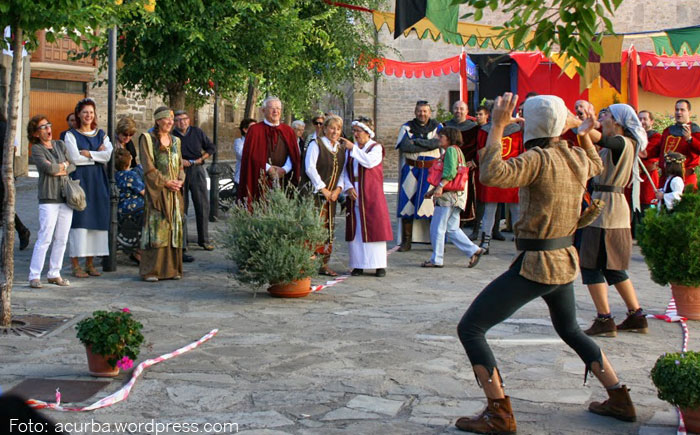 Recreación histórica de la estancia del Santo Grial en Bailo (septiembre)