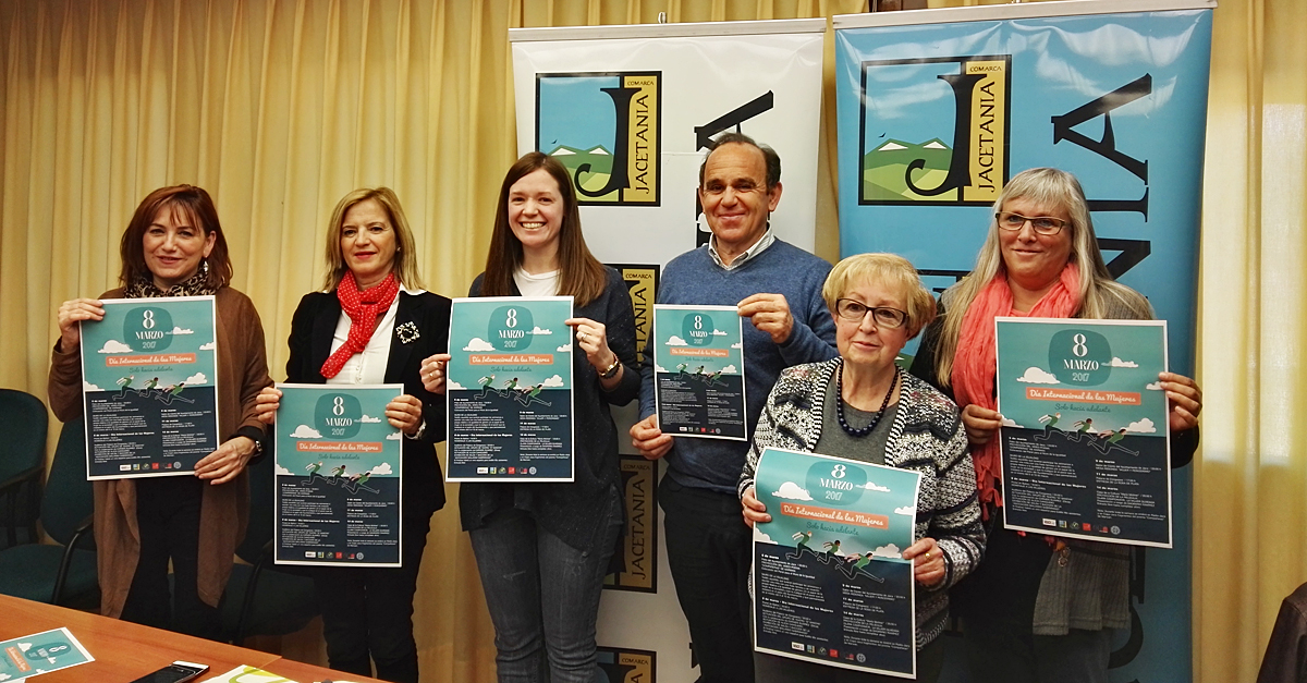 Programa conjunto de actos en la Jacetania para celebrar el Día Internacional de las Mujeres