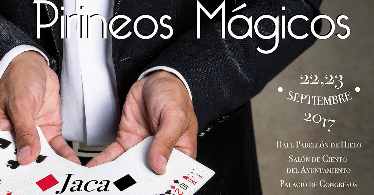 El viernes 22 arranca una nueva edición del certamen, la sexta, que reunirá en Jaca a profesionales y aficionados para disfrutar, debatir y aprender en torno a la magia. Una oportunidad para disfrutar en vivo y en directo de las mejores actuaciones de ilusionismo del panorama nacional e internacional.