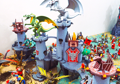 8.000 clicks de Playmobil nos esperan en la Ciudadela