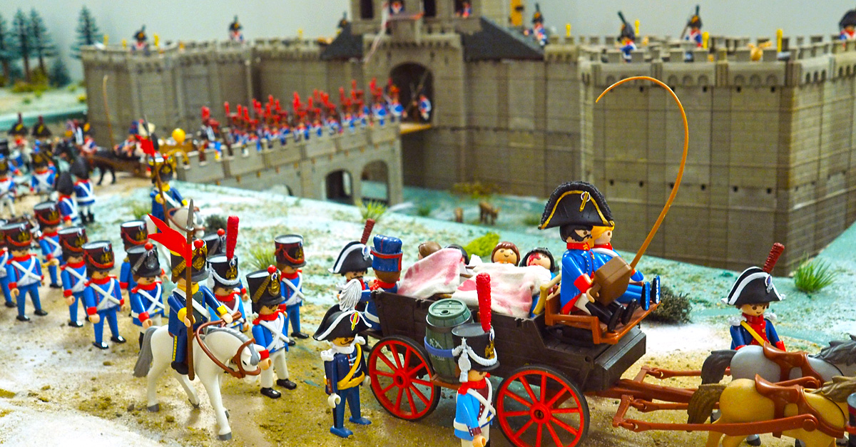 8.000 clicks de Playmobil nos esperan en la Ciudadela