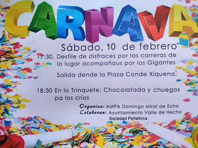 Carnaval en Hecho