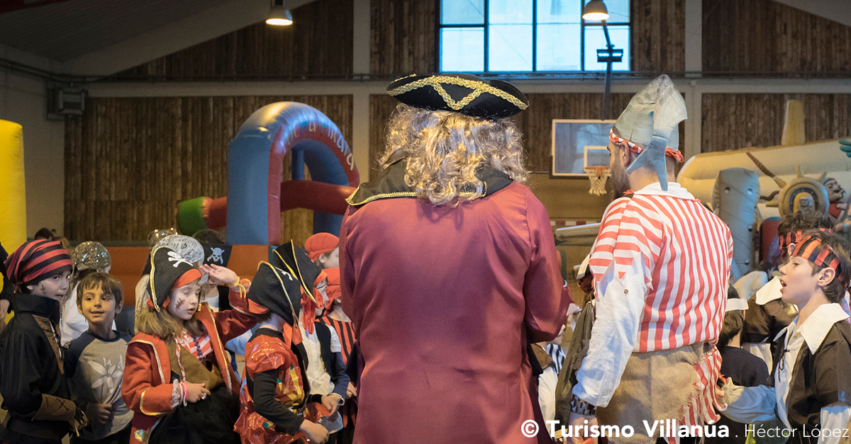 Fiesta de piratas el pasado año en Villanúa