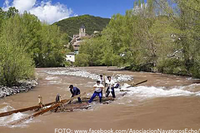 Descenso de navatas el domingo 6 de mayo en la Val d'Echo 