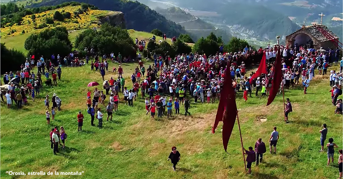 Santa Orosia es la protagonista de “Orosia, estrella de la montaña”, el último trabajo de la productora “Donde van las nubes” que ya realizó “Escartín, el Susurro de las Piedras” y “Ordesa y Monte Perdido, un siglo como Parque Nacional”, entre otros.