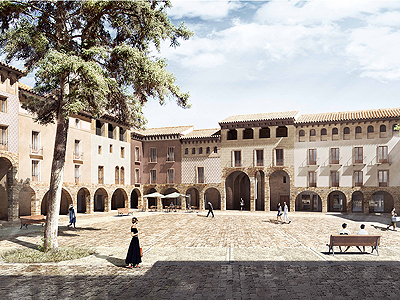 La Plaza Mayor de Jaca ya tiene proyecto