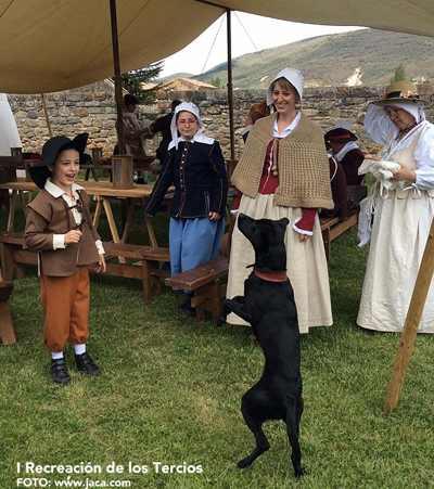 Vida en el campamento de los Tercios en el interior de la Ciudadela.