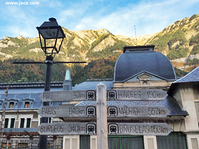 Jornada histórica hoy en Canfranc con el inicio de las obras para la recuperación de la Estación