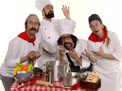 -19:00h Compañía "Yllana" (Madrid). "Chefs"