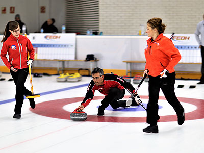 Arranca el VII Torneo de Curling “Ciudad de Jaca”