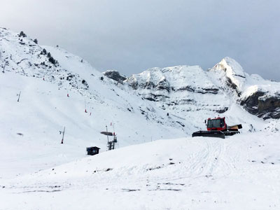La meteorología obliga a posponer la apertura de las estaciones de esquí