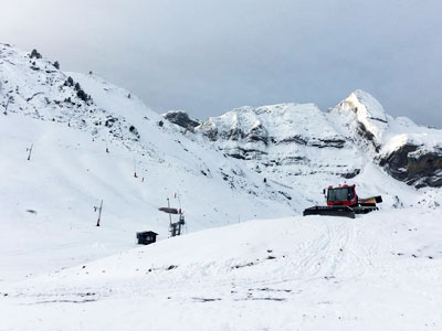 La meteorología obliga a posponer la apertura de las estaciones de esquí
