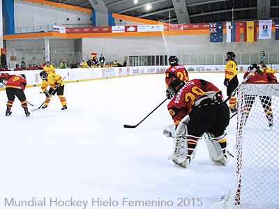 Todo listo en Jaca para celebrar el Mundial de Hockey Hielo Femenino
