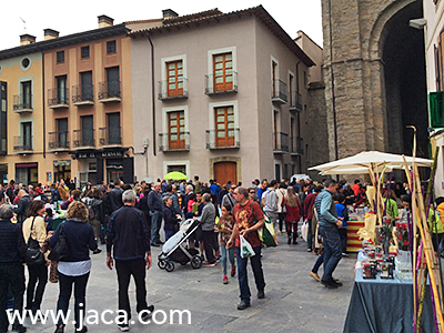 Los libreros, biblioteca y floristerías se trasladarán este martes , 23 de abril, a la plaza de San Pedro —junto a la catedral—  para celebrar la festividad de San Jorge, de 10 a 21 horas. 