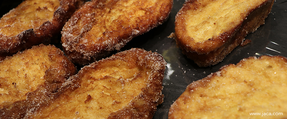 Torrijas de Pastelería La Suiza de Jaca