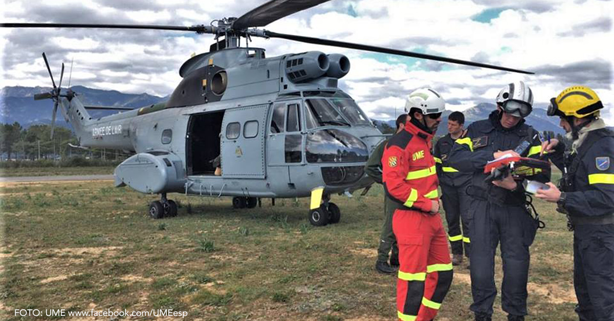 Simulacro de emergencia nacional en Jacetania y Alto Gallego