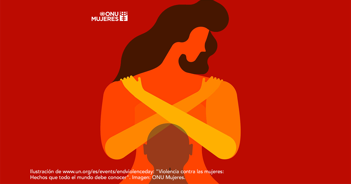 "Violencia contra las mujeres: Hechos que todo el mundo debe conocer". Imagen: ONU Mujeres.
https://www.un.org/es/events/endviolenceday/