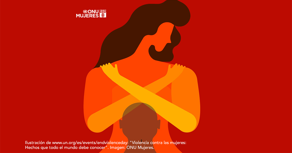 "Violencia contra las mujeres: Hechos que todo el mundo debe conocer". Imagen: ONU Mujeres.
https://www.un.org/es/events/endviolenceday/