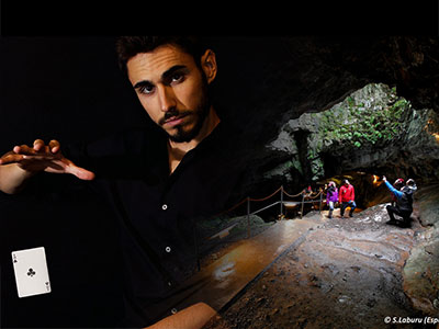 Visitas “mágicas” a la cueva de Las Güixas de Villanúa 