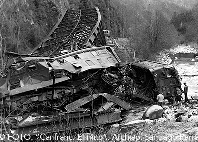 50 años del último viaje del Canfranero por Francia