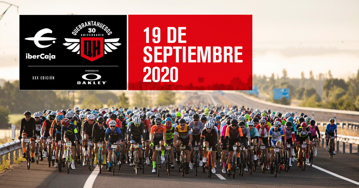 La Marcha Cicloturista Quebrantahuesos ha anunciado esta mañana que será aplazada al sábado 19 de septiembre de 2020, debido a la actual situación por la pandemia del coronavirus y con la prioridad de garantizar la seguridad de los participantes, voluntarios y organización.