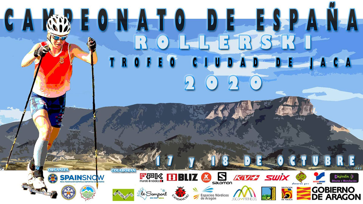 Jaca, sede de los Campeonatos de España de Rollerski