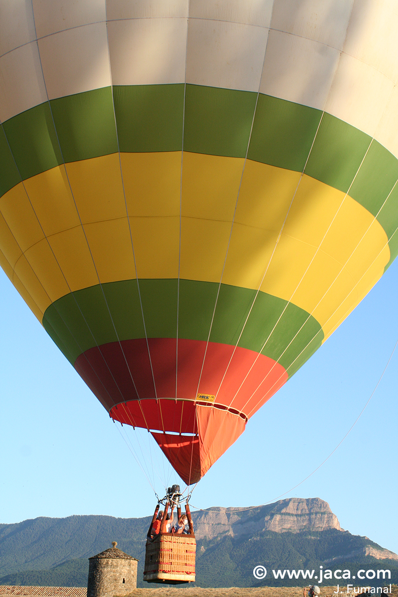 Globos en Jaca, Ciudadela