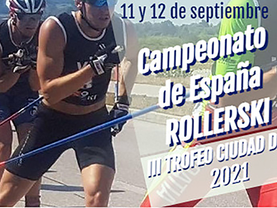 Trofeo "Ciudad de Jaca" y Campeonatos de España de Rollerski en septiembre