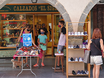 Jaca celebra el fin de semana del Comercio en la calle 