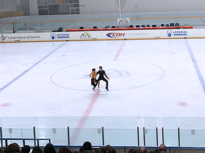 Jaca, sede del Campeonato de España de Patinaje Artístico 2021-22