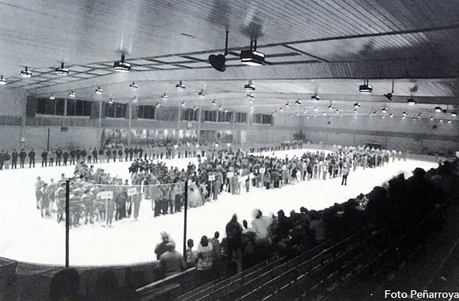 Foto Peñarroya, del libro "Jaca, 25 años de hielo" 