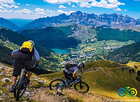 Dos rutas cicloturistas para recorrer la Jacetania y el Alto Gállego