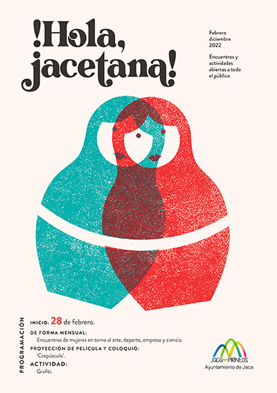 La primera de las actividades de "Hola, Jacetana" será la presentación del libro “Abusos, a mi, no”, de la matrona jaquesa Celia Navarro el próximo lunes 28 de febrero. Abierta al público, se celebrará a las 18:30 horas en el Salón de Ciento del Ayuntamiento de Jaca.
