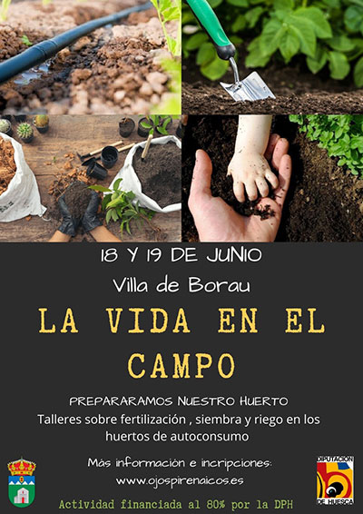 Este proyecto gira en torno a los conocimientos tradicionales de la producción y el consumo como base de la biodiversidad del entorno rural, cuenta con el huerto como principal aliado y Borau y el Parque natural de los Valles Occidentales como escenario ideal. Las jornadas darán continuidad al proyecto propuesto el pasado año “Cultivando en autonomía” y propondrán otra cita el primer fin de semana de octubre (días 1 y 2).