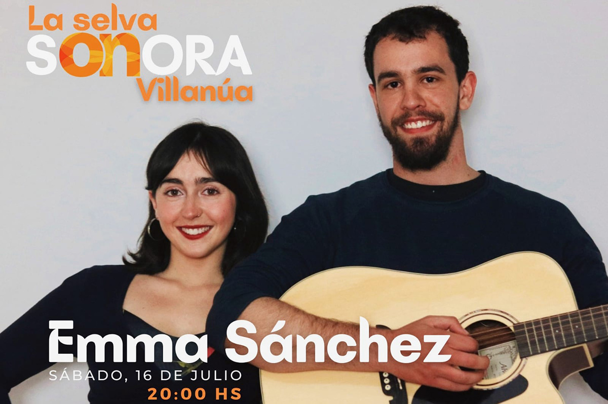 Emma Sánchez es una joven cantautora y actriz residente en Barcelona pero nacida en Jaca.