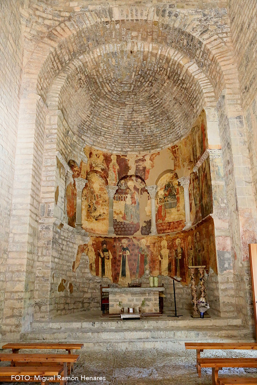 Las visitas a la iglesia, Bien de Interés Cultural, tendrán lugar todos los días desde el 11 de julio al 31 de agosto (a excepción del 23 de julio), de 10:30 a 18:30 horas y serán realizadas por una persona de la asociacion, que atenderá a los visitantes. 