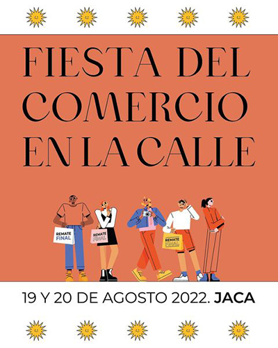 La Asociación de Empresas de la Jacetania celebrará los días 19 y 20 de agosto una nueva edición de la “Fiesta del Comercio en la Calle”, un evento que se celebra prácticamente desde la propia fundación de la asociación, hace ya 15 años. Ya han confirmado su participación 42 comercios, aunque lo más probable es que la cifra se amplíe conforme se acerque el fin de semana. 