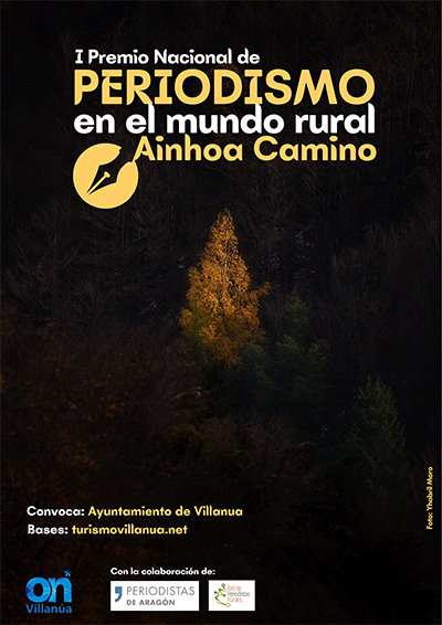 Villanúa impulsa el “Premio Nacional de Periodismo en el Mundo Rural Ainhoa Camino” 