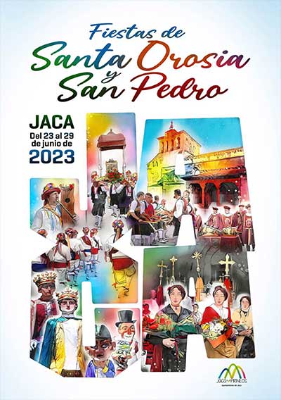 Jaca se prepara para las fiestas de Santa Orosia y San Pedro 2023