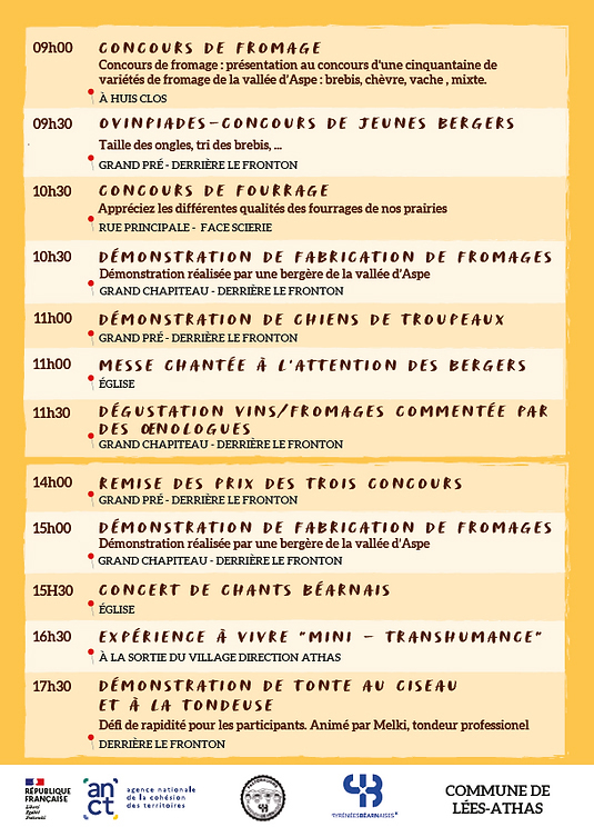 Los amantes del queso y los productos de proximidad tienen una cita el próximo domingo 23 de julio en Lées-Athas para celebrar la Fête du Fromage del Valle de Aspe. La asociación del valle “Avenir fermier en Aspe" organiza esta feria que tiene como objetivo promover y difundir el trabajo de los productores de queso en montaña, los valores que los impulsan y el pastoralismo.