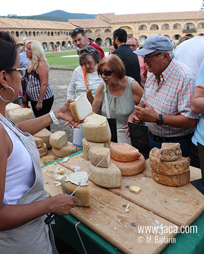 Además de los excelentes quesos de nuestros valles vecinos–de oveja, vaca, mixto y cabra, el muy especial Gruyère Henri IV o el Montagnette al Jurançon, entre otros— , encontraremos charcutería, embutidos, patés, conservas, miel y, como novedad, derivados de la castaña, pato y helados bearneses preparados con productos km0, como heno o hierba luisa. También en esta edición contaremos con la participación del tradicional obrador de Artigarrède, de Oloron-Sainte-Marie , productores de pastel ruso que llegan a la cuarta generación de pasteleros.