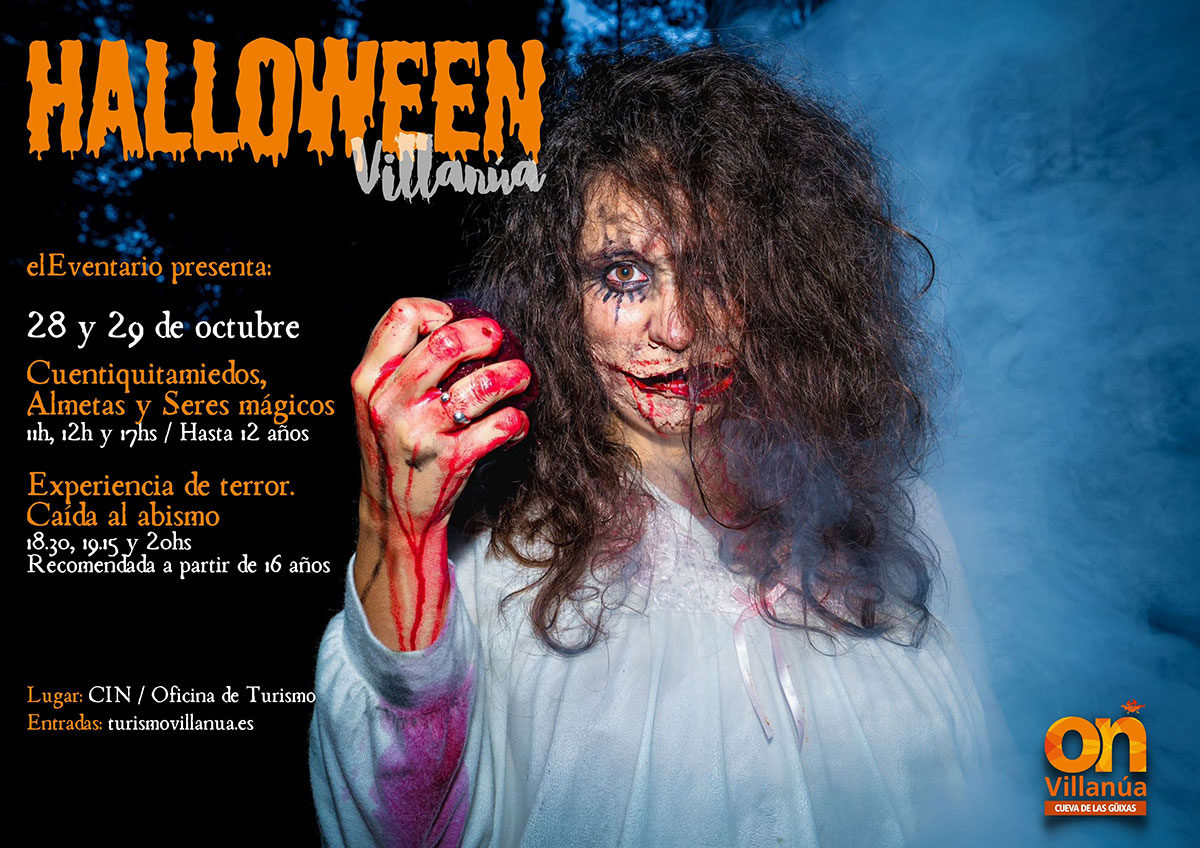 Villanúa nos propone una celebración de Halloween que recupera figuras como el "totón", las almetas o el imaginario de La Divina Comedia. Anticipada celebración que se traslada al fin de semana del 28 y 29 de octubre.