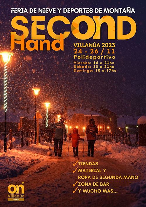 La Second Hand de Villanúa, un clásico que marca desde hace varios años el inicio de la temporada invernal, destaca por combinar tanto la venta de novedades en ropa y material de nieve como el mercado de segunda mano. Éste se ha convertido en uno de los grandes alicientes y focos de interés pues representa una gran ventana de ofertas, chollos y oportunidades. 