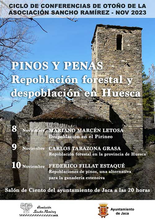 Ciclo de conferencias sobre la repoblación forestal y la despoblación en Huesca