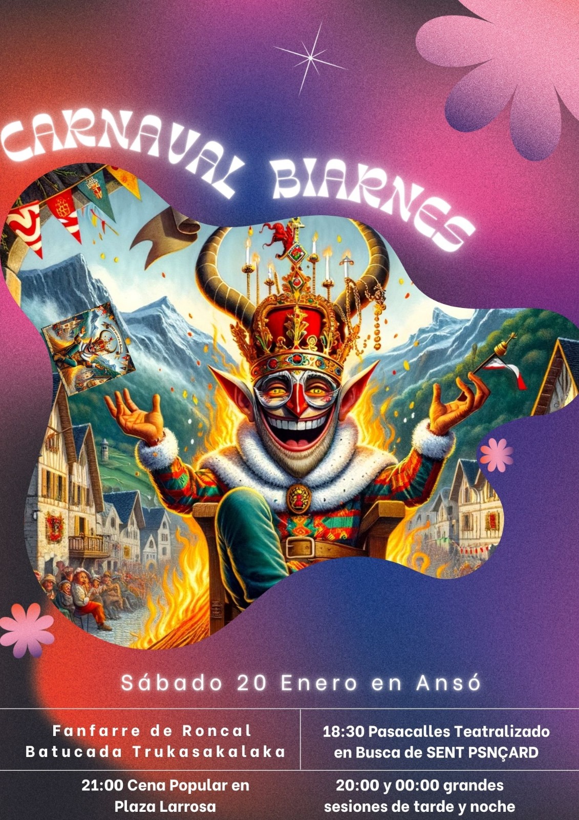 Carnaval biarnés en Ansó