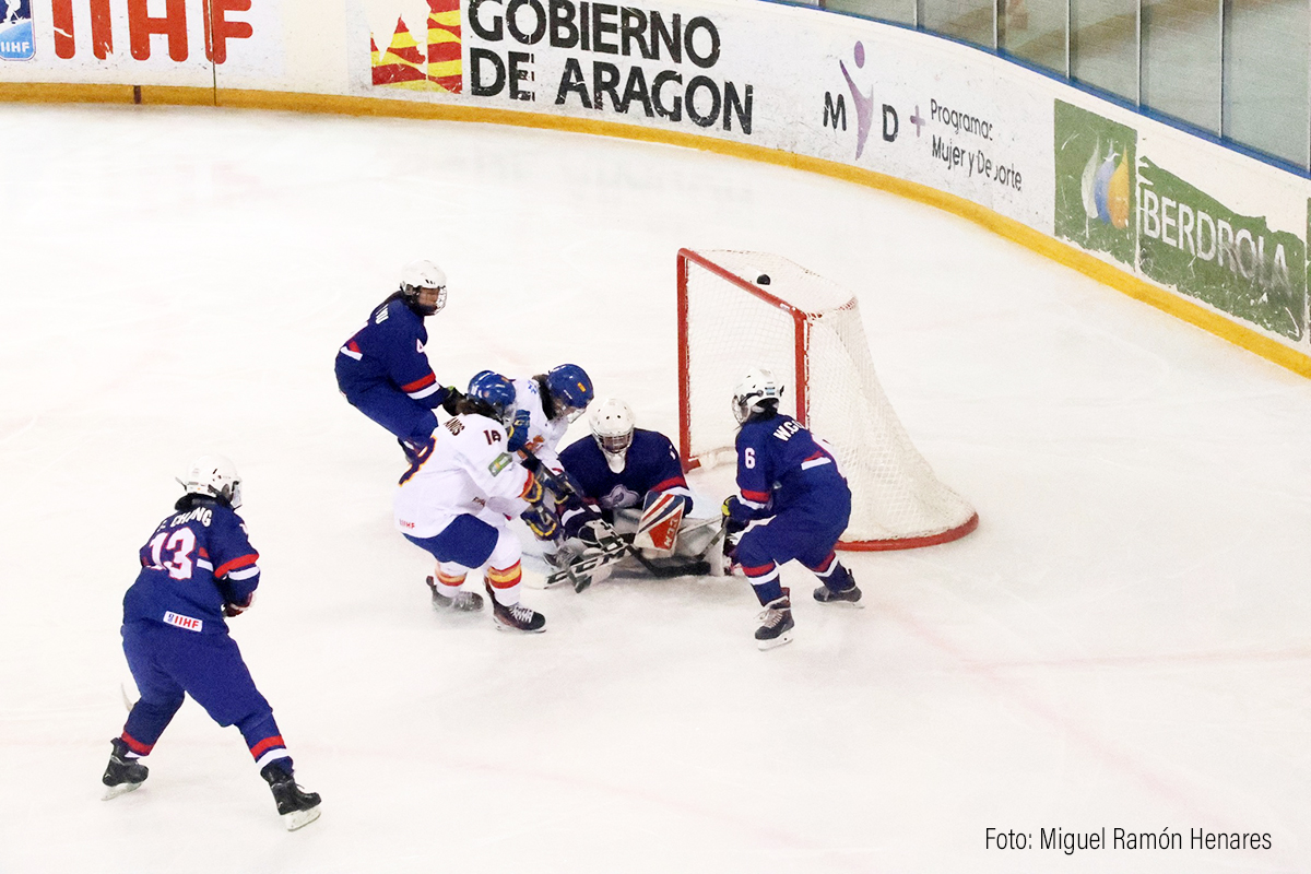 El Mundial Femenino U18 de Hockey Hielo arranca en Jaca
